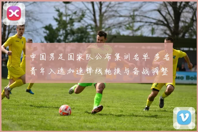 中国男足国家队公布集训名单 多名青年入选加速锋线轮换与备战调整
