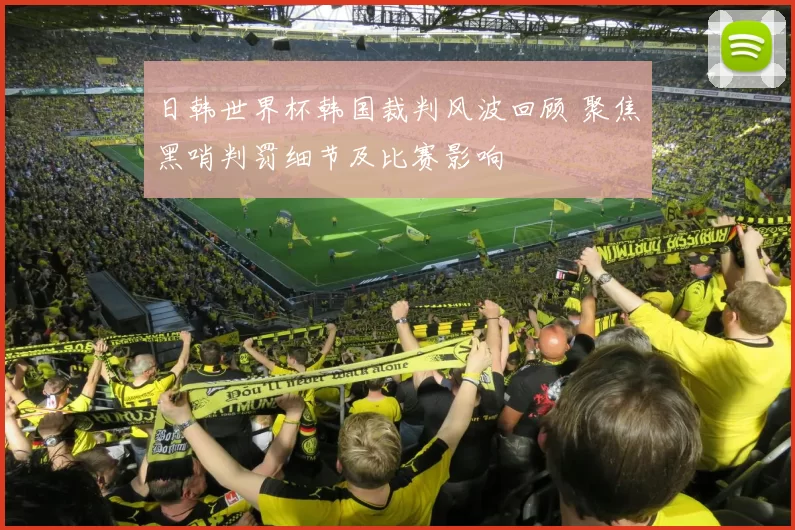 日韩世界杯韩国裁判风波回顾 聚焦黑哨判罚细节及比赛影响